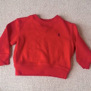 Polo red sweatshirt 2T